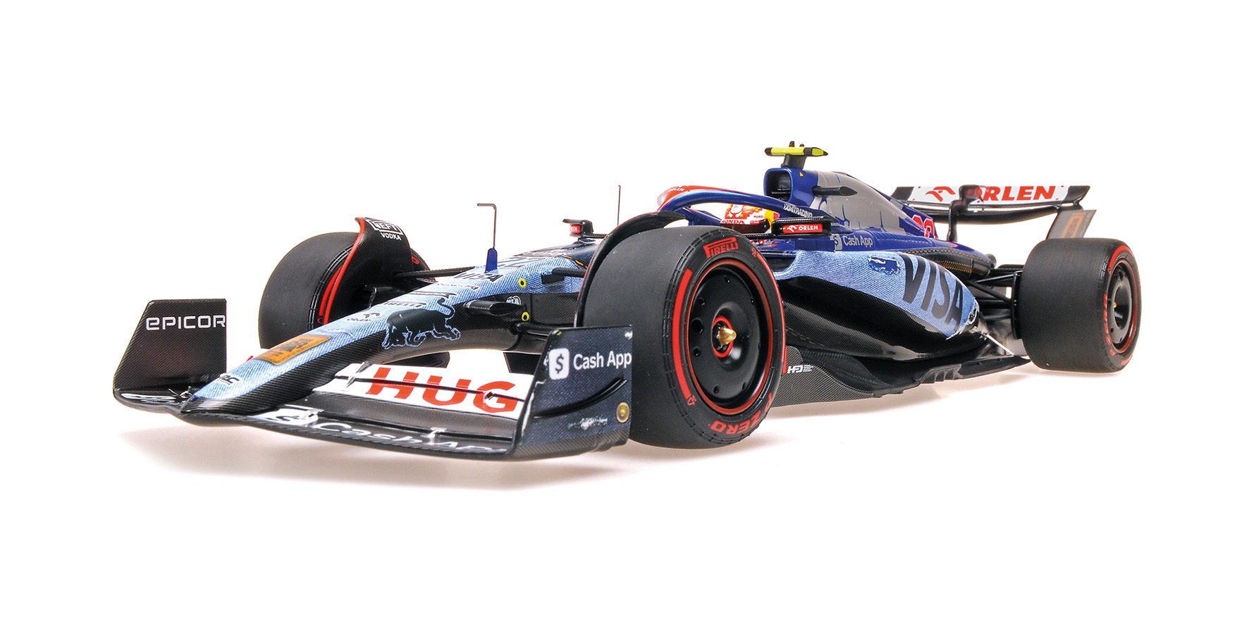VISA CASH RB FORMULA ONE TEAM VCARB 01 - YUKI TSUNODA - SINGAPORE GP 2024
