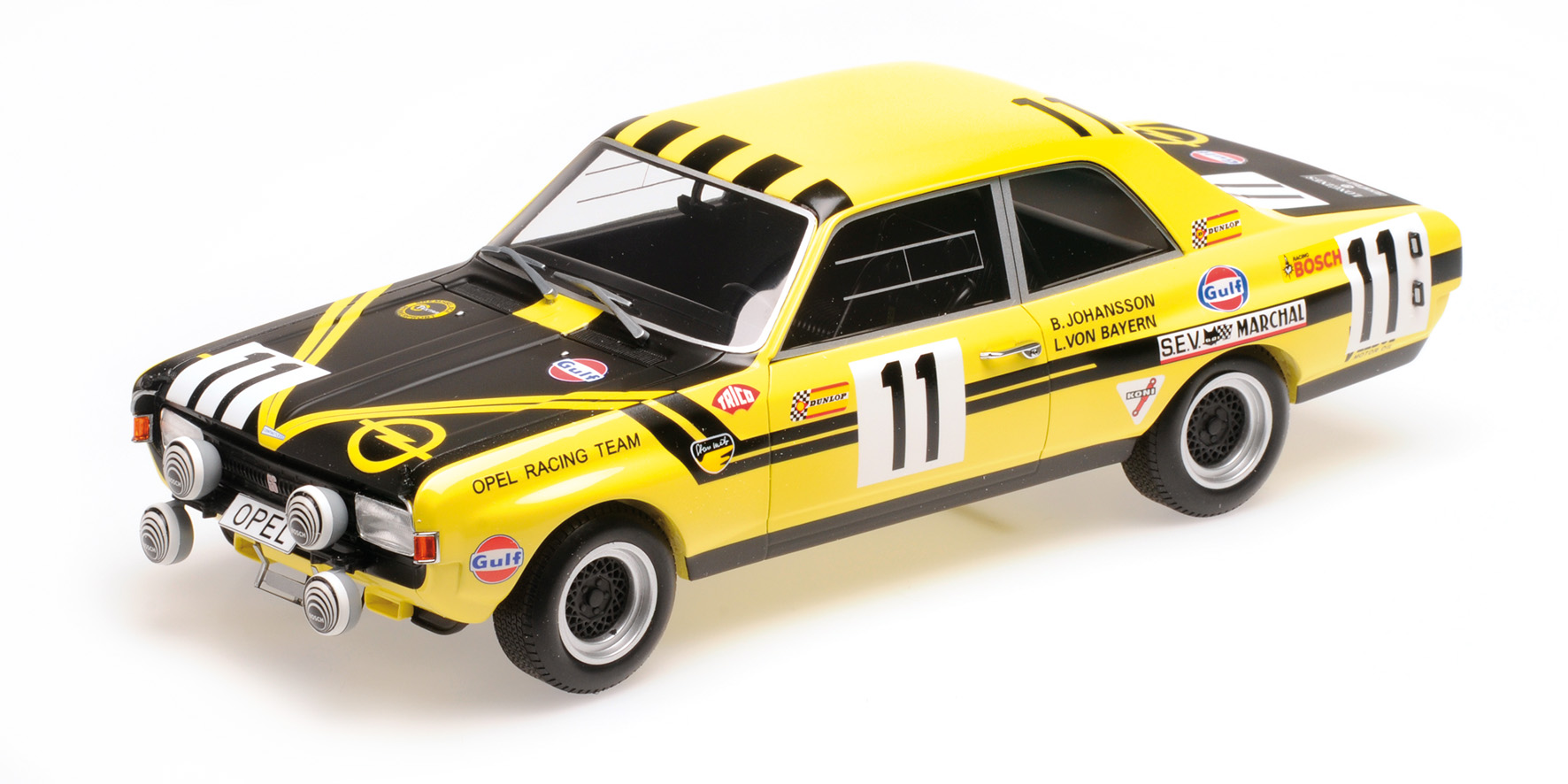 OPEL COMMODORE A STEINMETZ - VON BAYERN/JOHANSSON - 24H SPA 1970