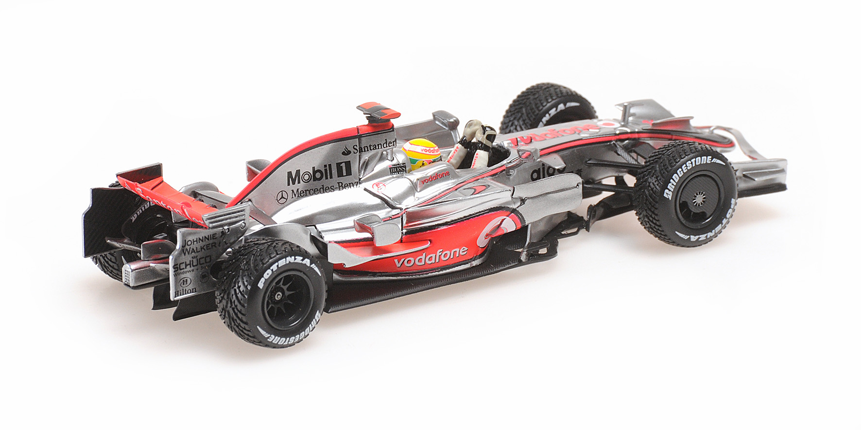 VODAFONE MCLAREN MERCEDES - MP4/23 - LEWIS HAMILTON - WORLD CHAMPION 2008 - BRAZIL GP