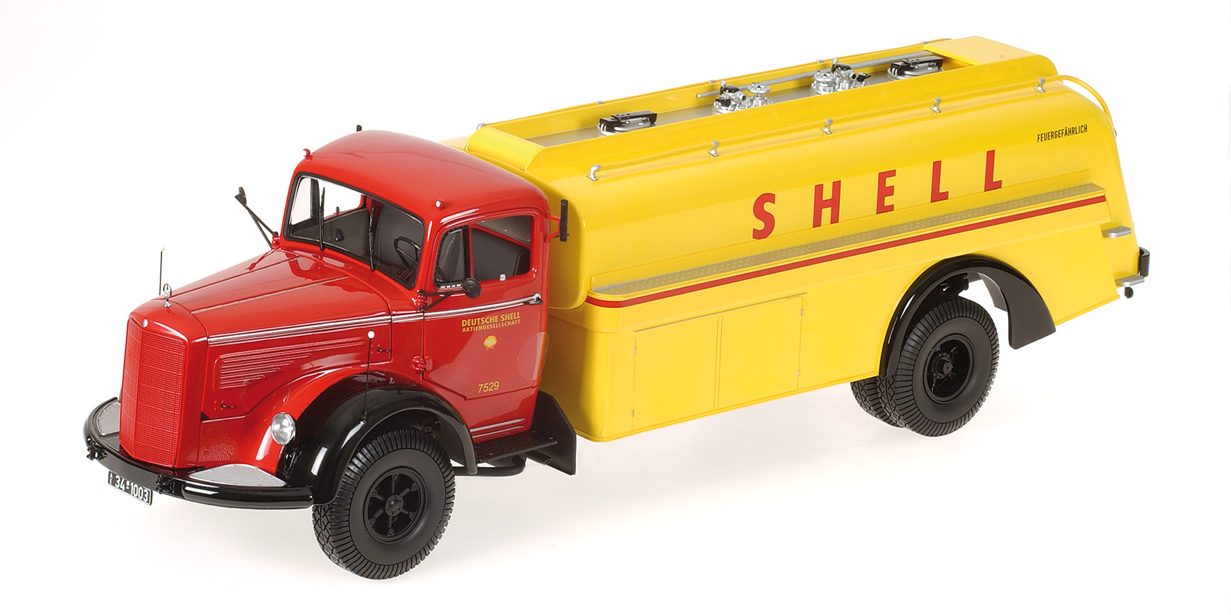MERCEDES-BENZ L 6600 - TANKWAGEN - 1950 - 'SHELL'