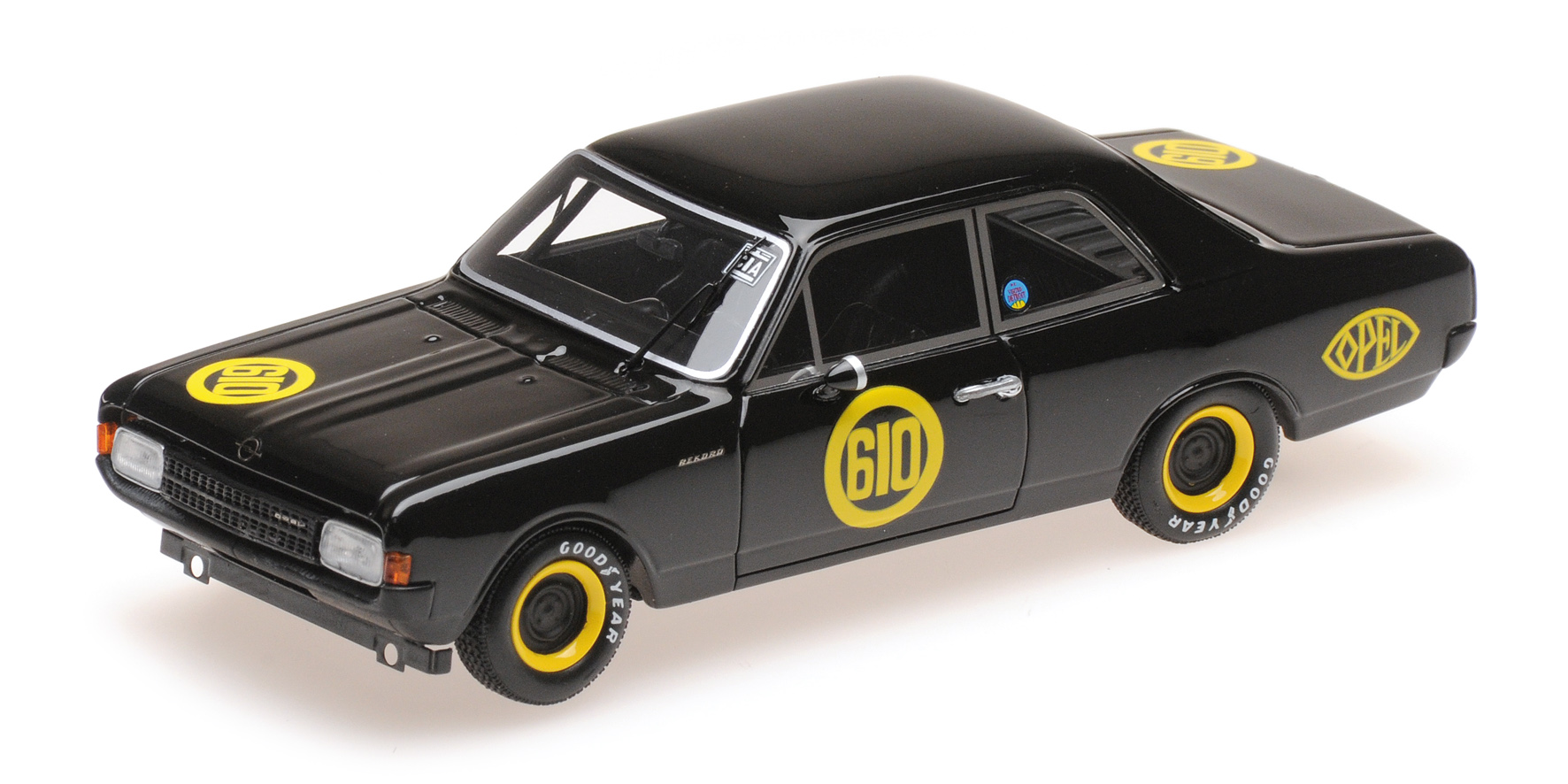 OPEL REKORD 1900 'SCHWARZE WITWE' - BITTER - SAISONFINALE HOCKENHEIMRING 1968