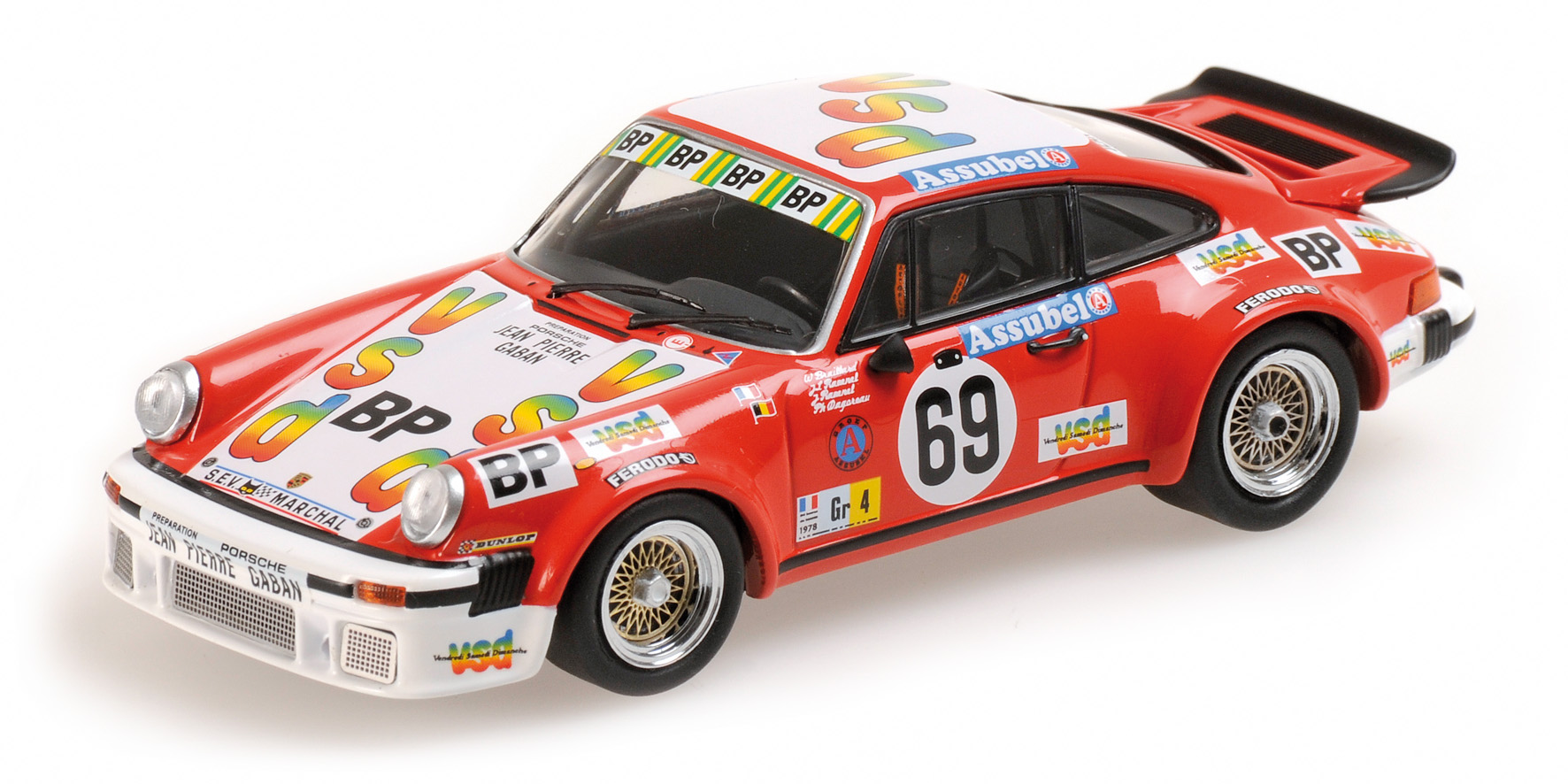 PORSCHE 934 'V.S.D' – BRAILLARD/RAVENEL/JRAVENEL/DAGOREAU  - 24H LE MANS 1978