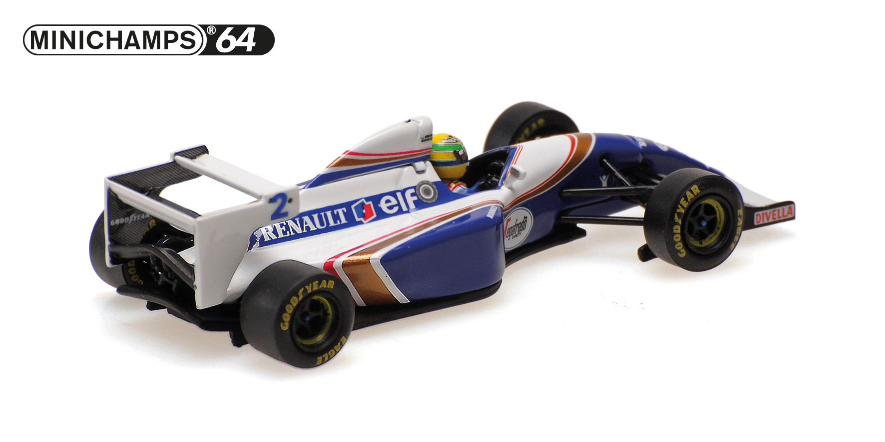 WILLIAMS RENAULT FW16 - AYRTON SENNA - PACIFIC GP 1994