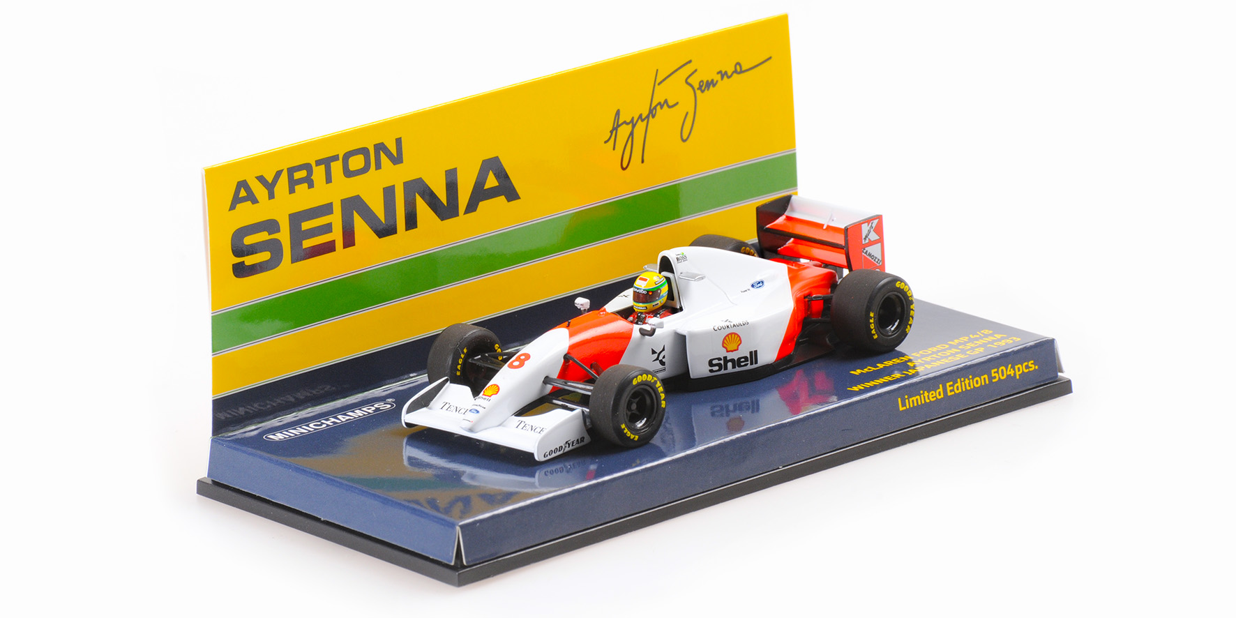 MCLAREN FORD MP4/8 - AYRTON SENNA - WINNER JAPANESE GP 1993