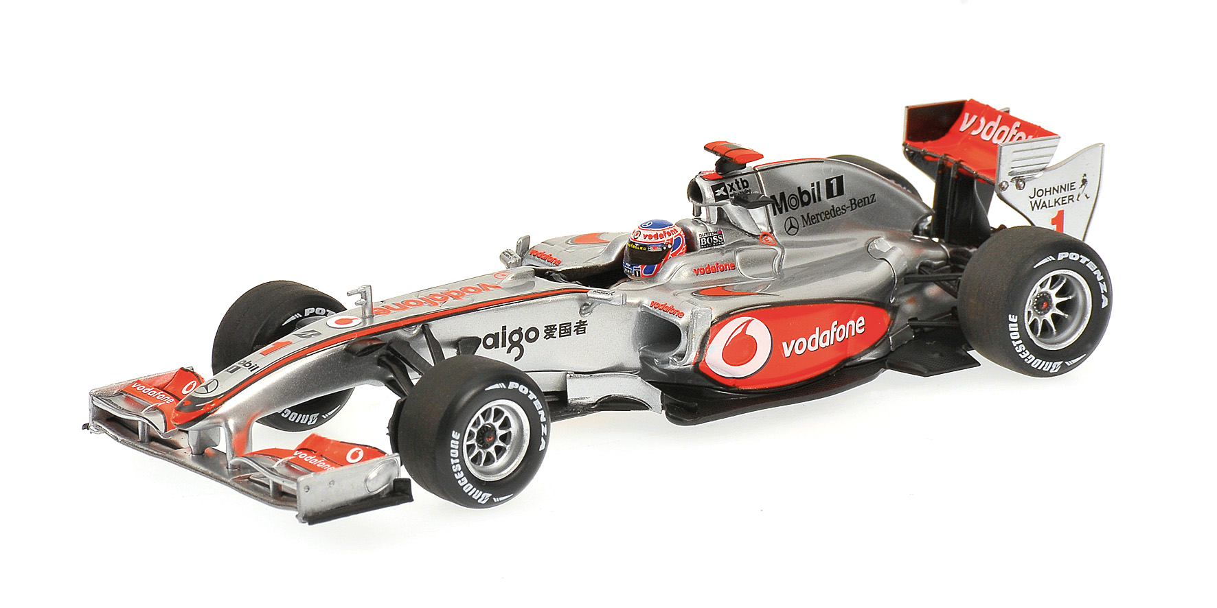 VODAFONE MCLAREN MERCEDES - JENSON BUTTON - SHOWCAR 2010