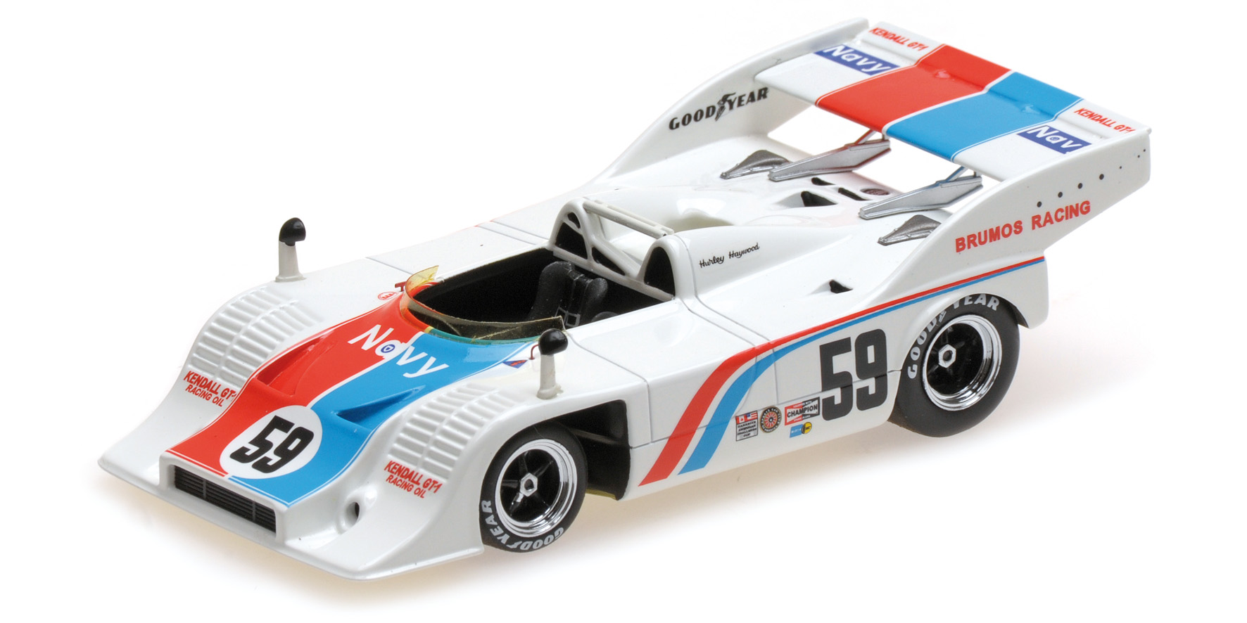 PORSCHE 917/10 - BRUMOS PORSCHE - HURLEY HAYWOOD - CAN-AM MID-OHIO 1973