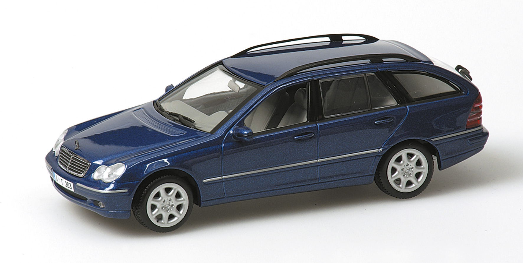 MERCEDES-BENZ C-CLASS T-MODEL (S203) - 2001 - BLUE METALLIC