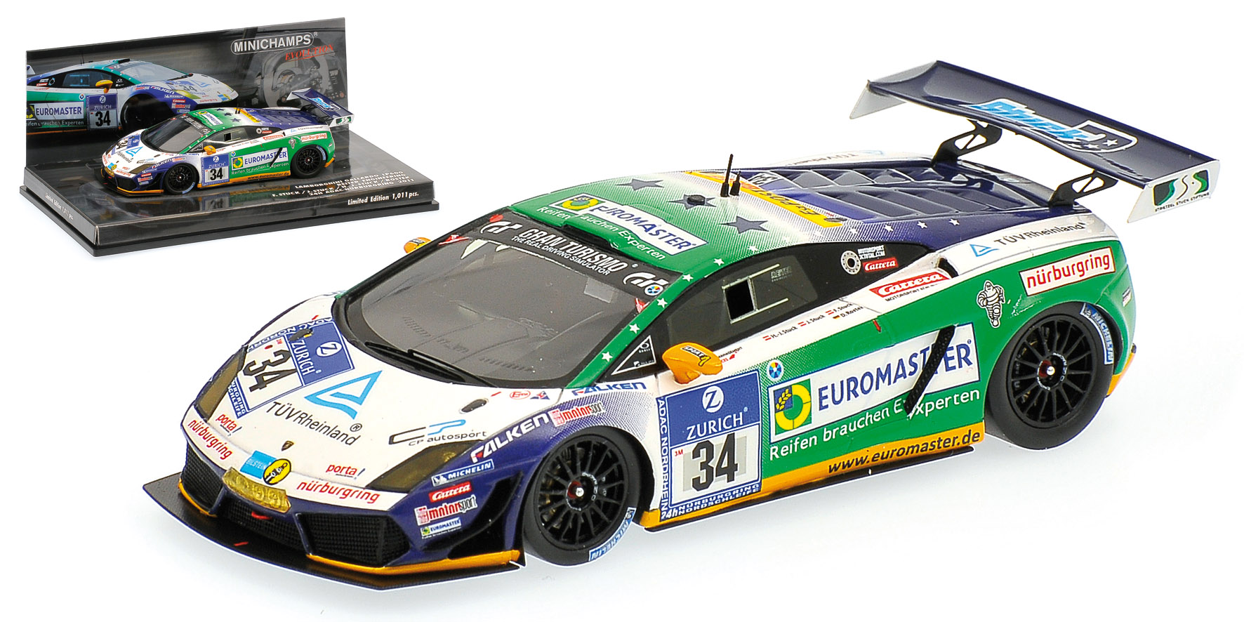 LAMBORGHINI GALLARDO LP 600 - STUCK/STUCK/STUCK/ROSTEK - 24H ADAC NÜRBURGRING 2011