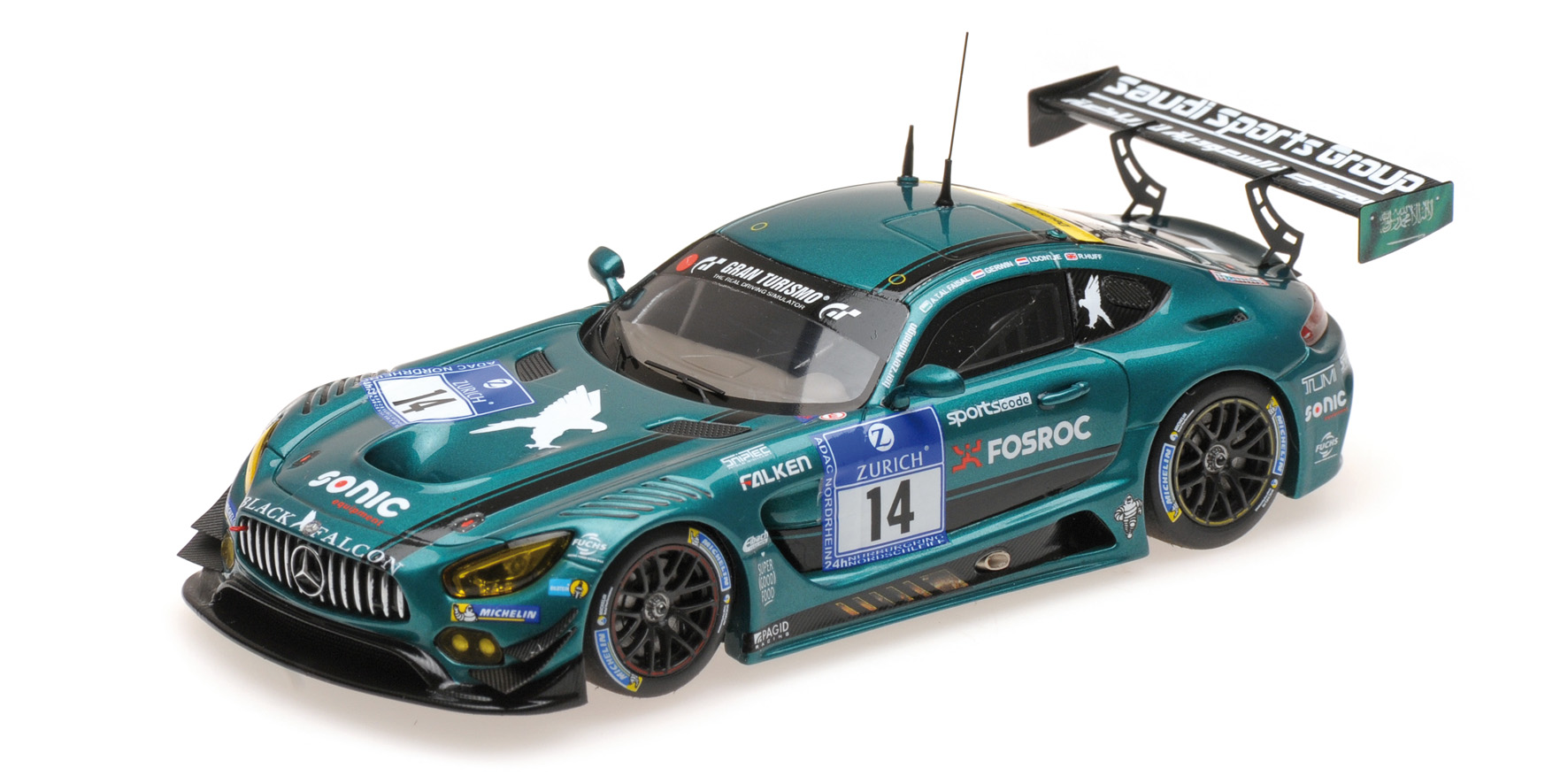 MERCEDES-AMG GT3 - AL FAISAL/GERWING/DONTJE/HUFF - 24H NÜRBURGRING 2016