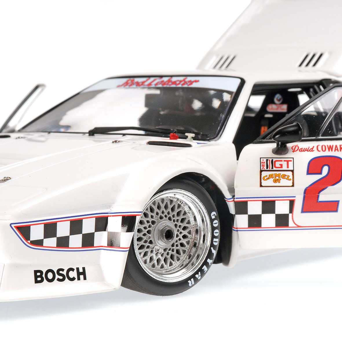 BMW M1 RED LOBSTER - COWART/MILLER - GTO CLASS WINNERS LA TIMES GP - 1981