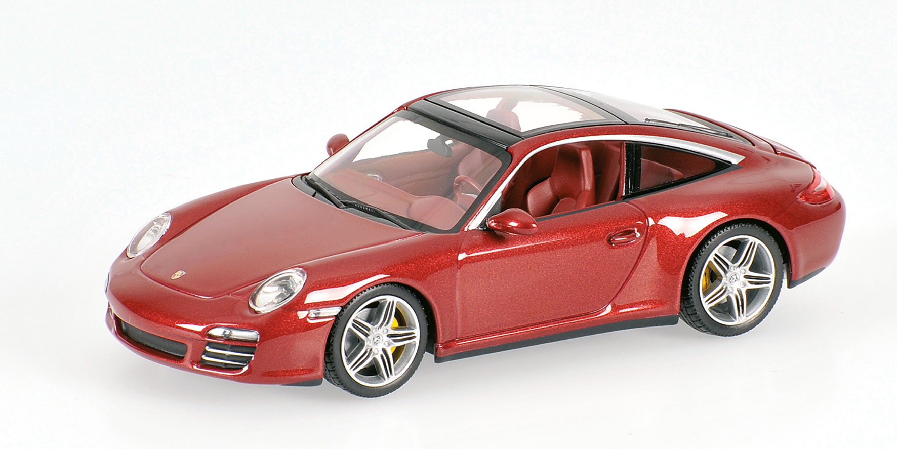 PORSCHE 911 CARRERA TARGA - 2008 - RED METALLIC