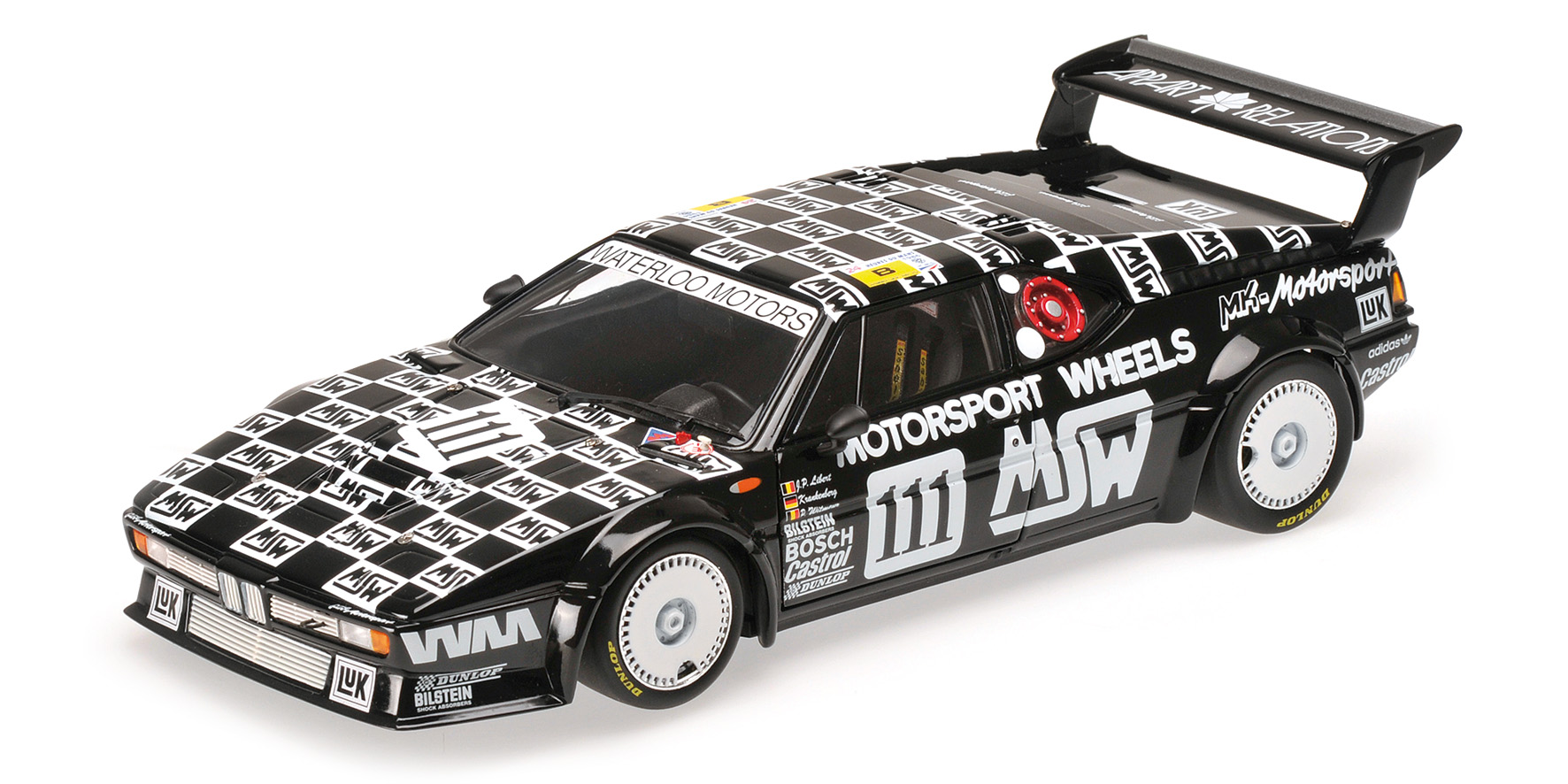 BMW M1 - MK MOTORSPORT - WITMEUR/KRANKENBERG/LIBERT - 24H LE MANS 1986