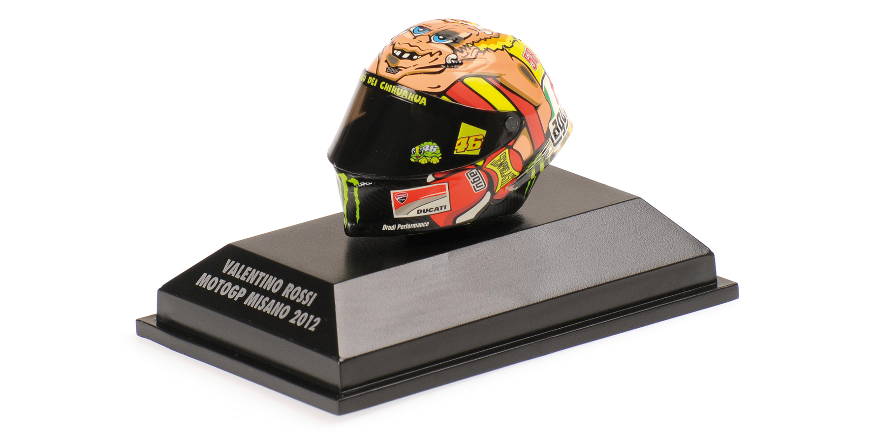 AGV HELMET - VALENTINO ROSSI - MOTOGP MISANO 2012