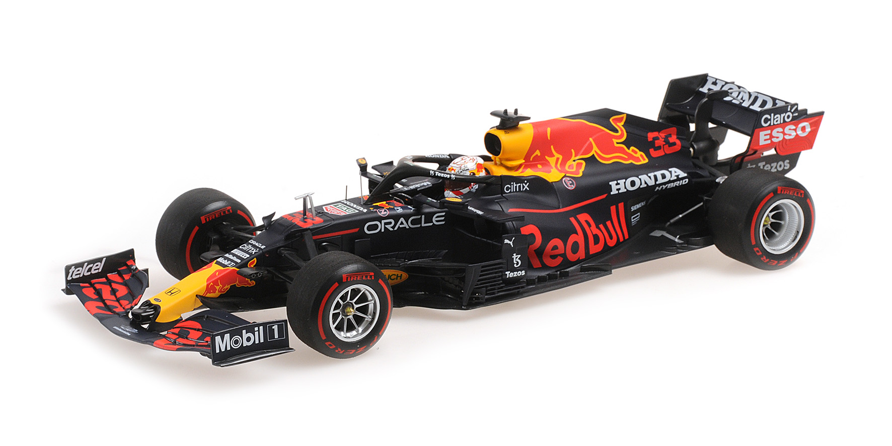 RED BULL RACING HONDA  RB16B - MAX VERSTAPPEN - WINNER MONACO GP 2021