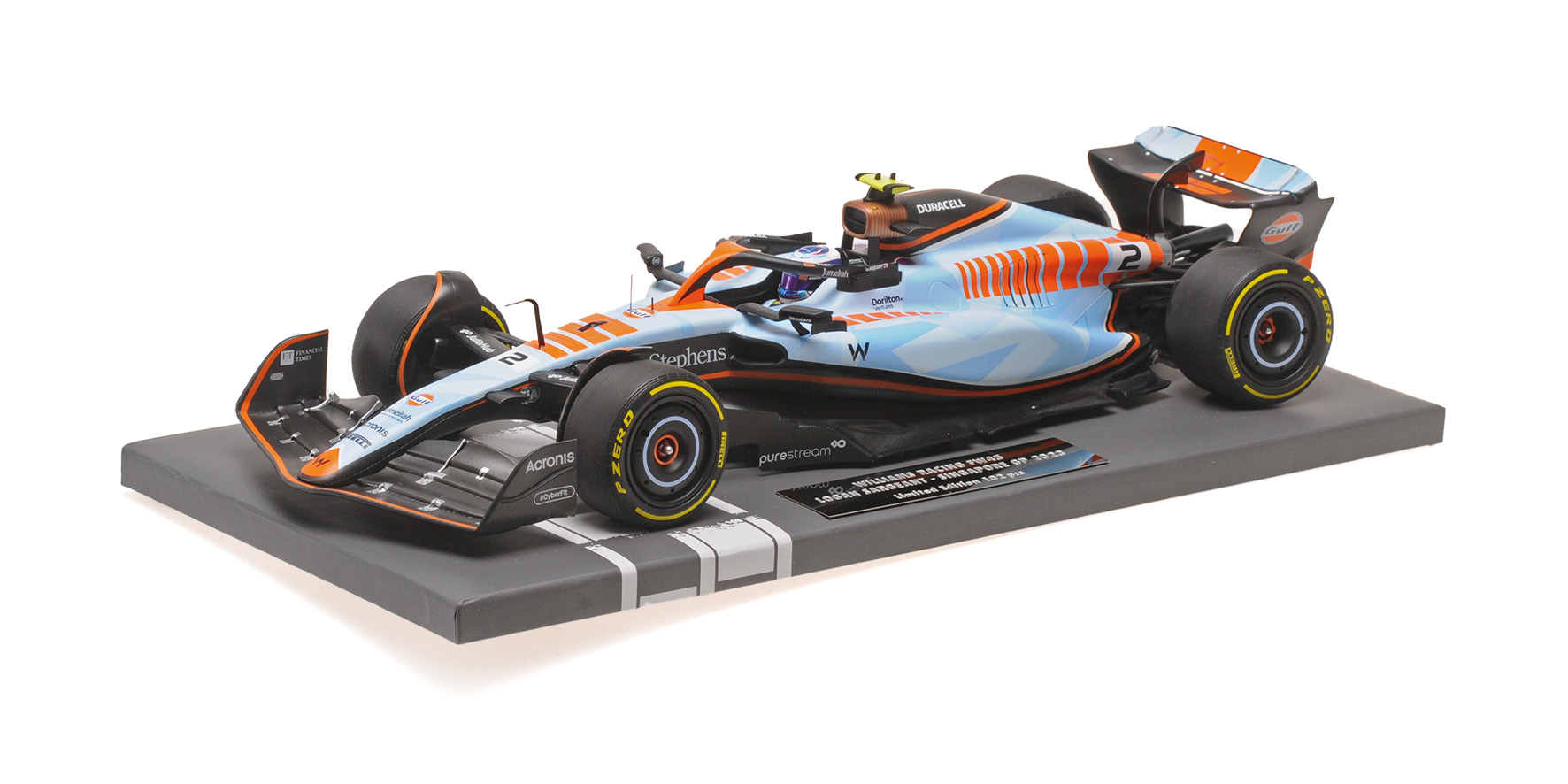 WILLIAMS RACING FW45 - LOGAN SARGEANT - SINGAPORE GP - 2023