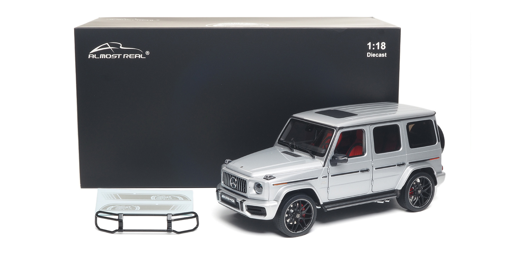MERCEDES-AMG G 63 (W463) 2019 - IRIDIUM SILVER