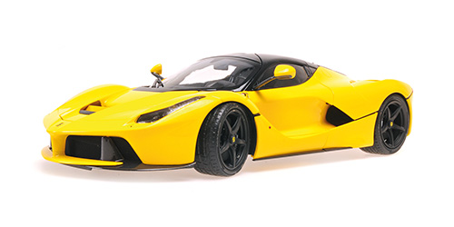 FERRARI LAFERRARI - GIALLO MODENA WITH MATT BLACK WHEELS