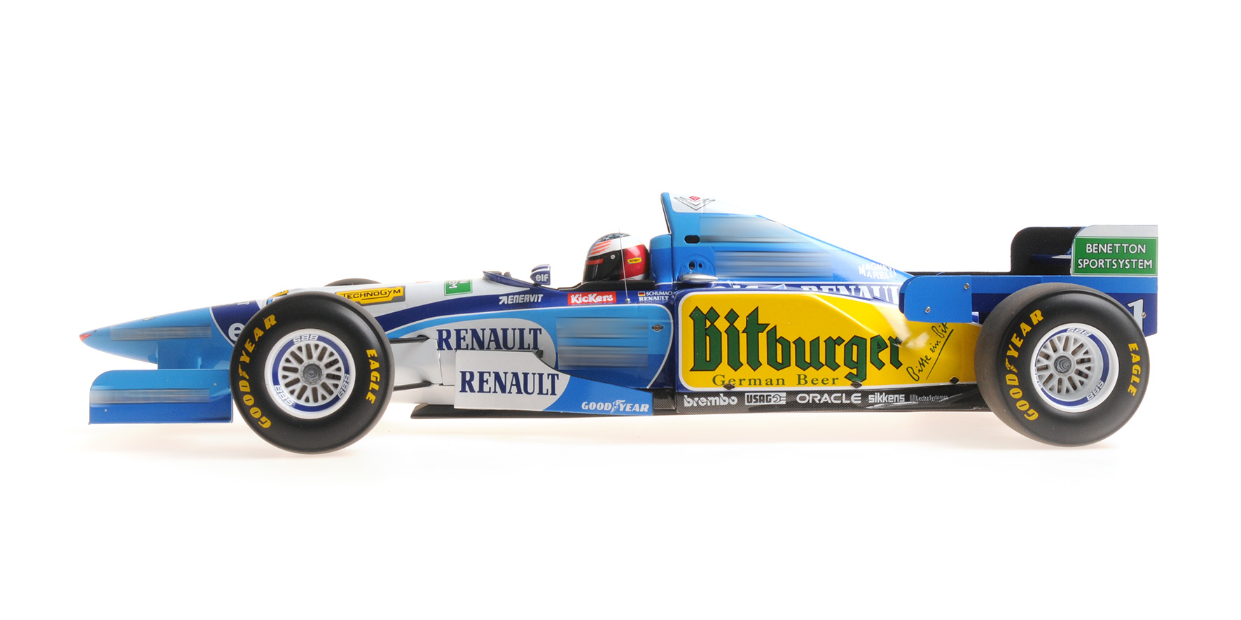 BENETTON RENAULT B195 - MICHAEL SCHUMACHER - WORLD CHAMPION 1995