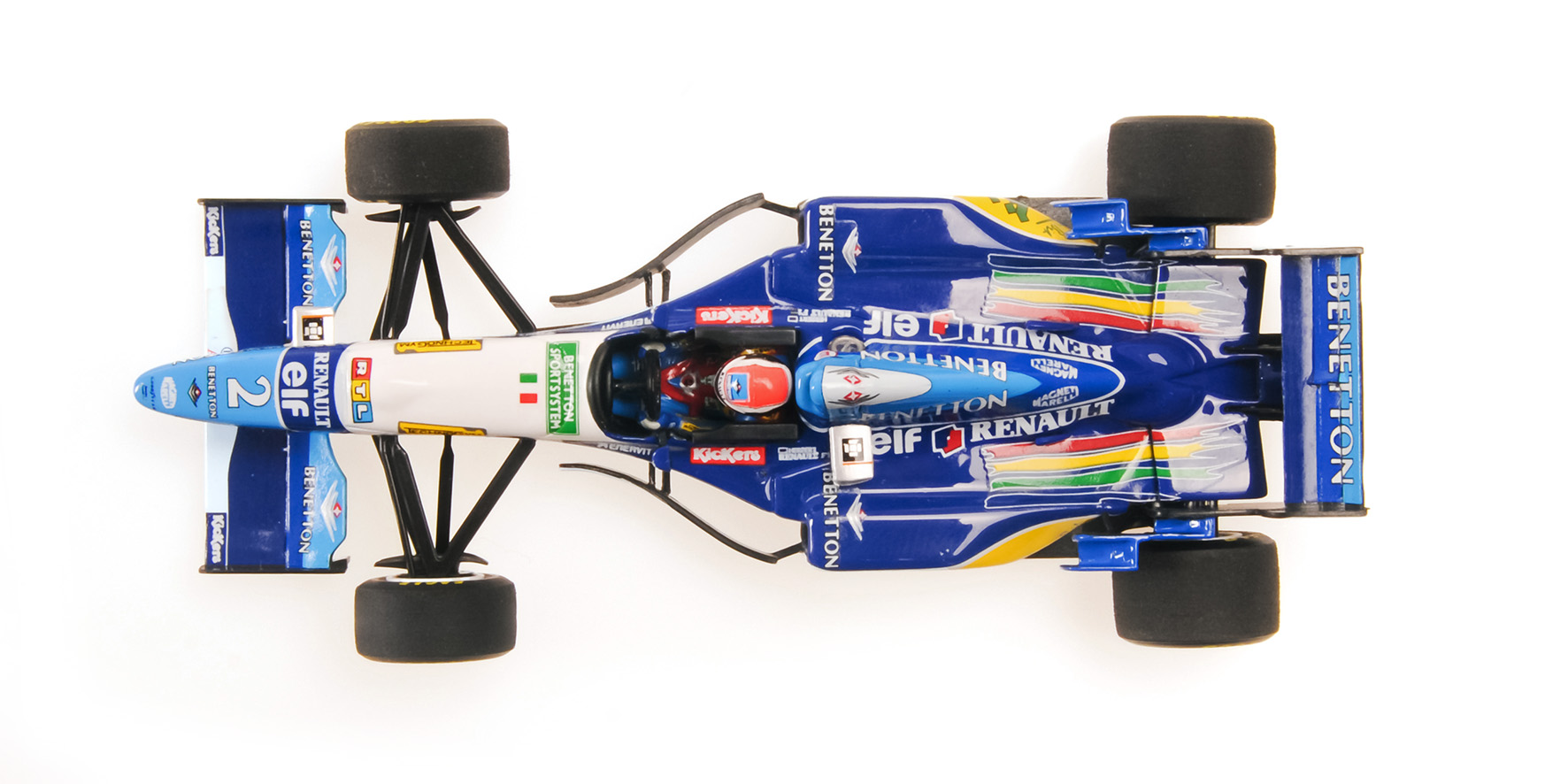 BENETTON RENAULT B195 - JOHNNY HERBERT - WINNER BRITISH GP 1995