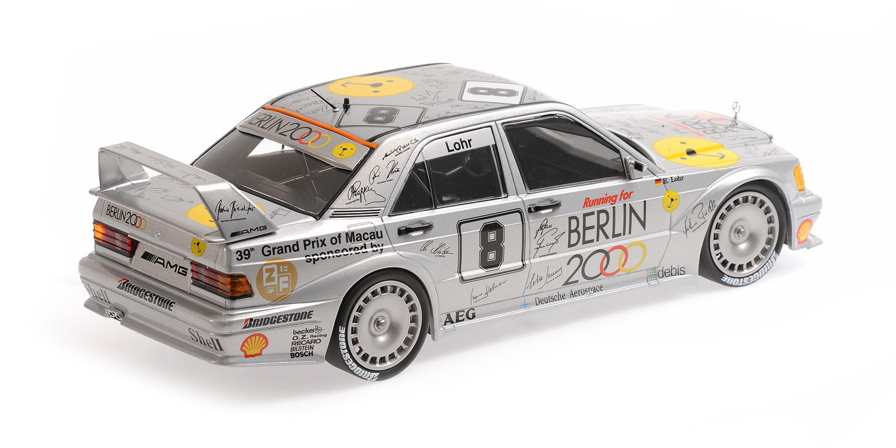 MERCEDES-BENZ 190E 2.5-16 EVO 2 - ZUNG FU - ELLEN LOHR - MACAO GUIA RACE 1992