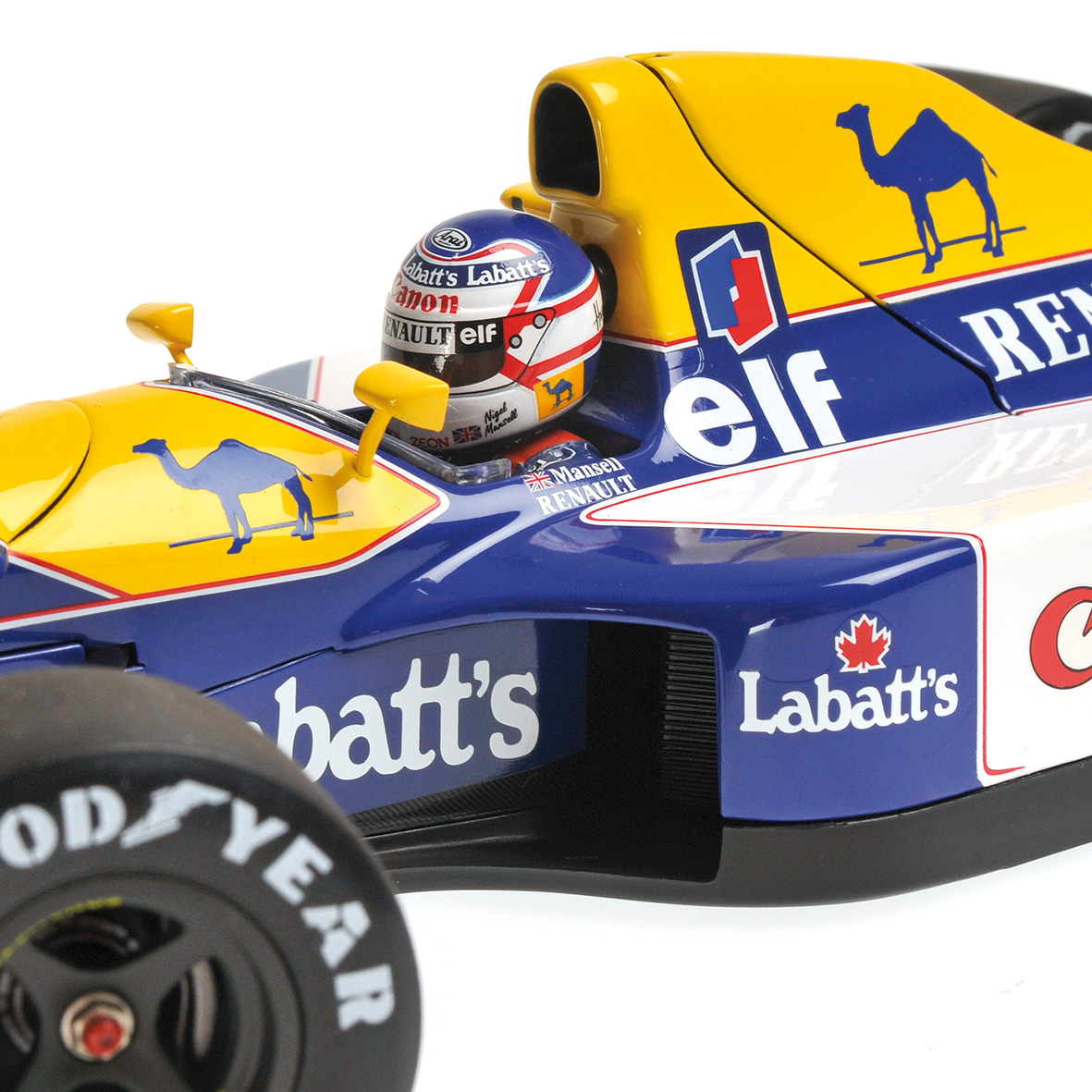 WILLIAMS RENAULT FW14B - NIGEL MANSELL - WORLD CHAMPION - 1992