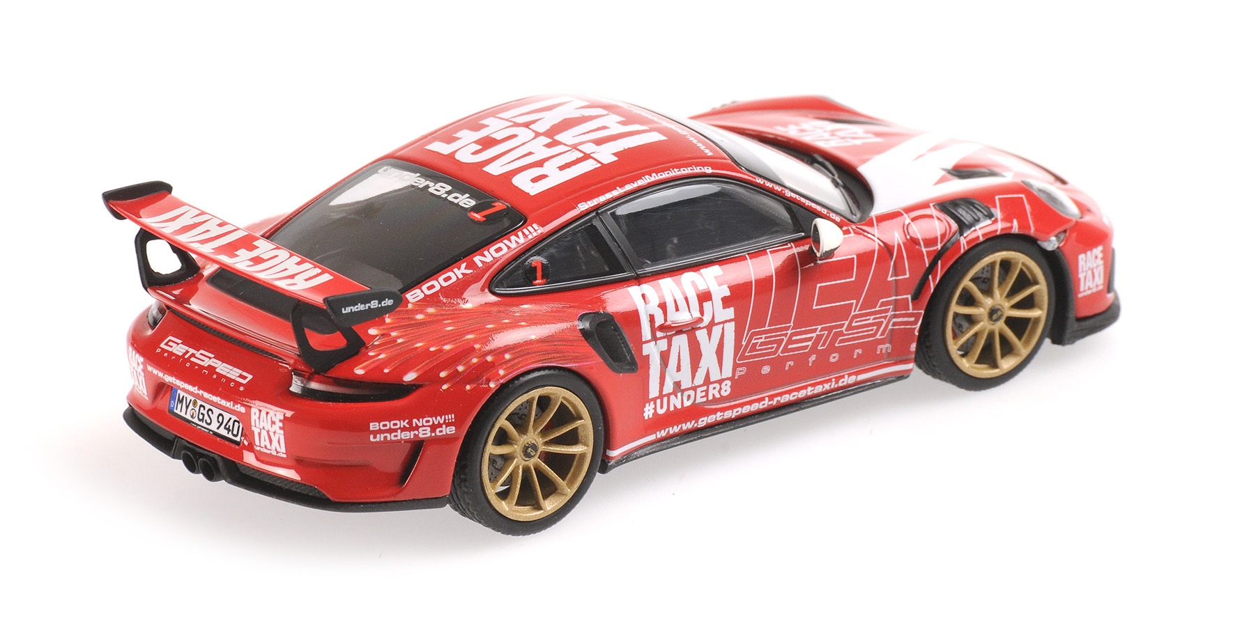 PORSCHE 911 (991.2) GT3RS - 2019 - INDISCHROT - GETSPEED RACE TAXI