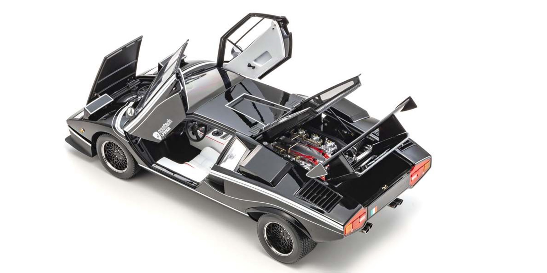 LAMBORGHINI COUNTACH LP500R - BLACK (08617BK)