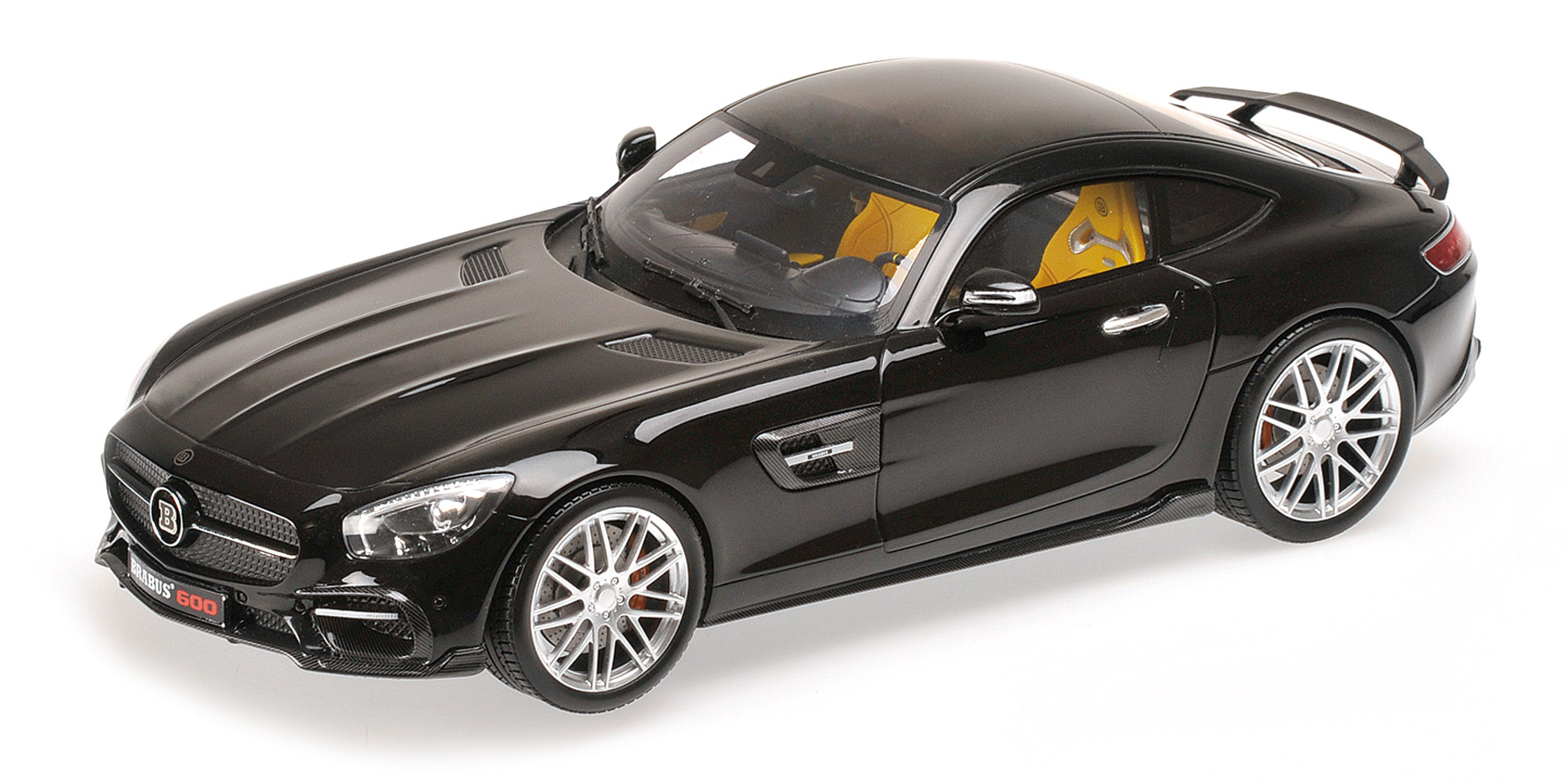 BRABUS 600 AUF BASIS MERCEDES-BENZ AMG GT S - 2015 - BLACK