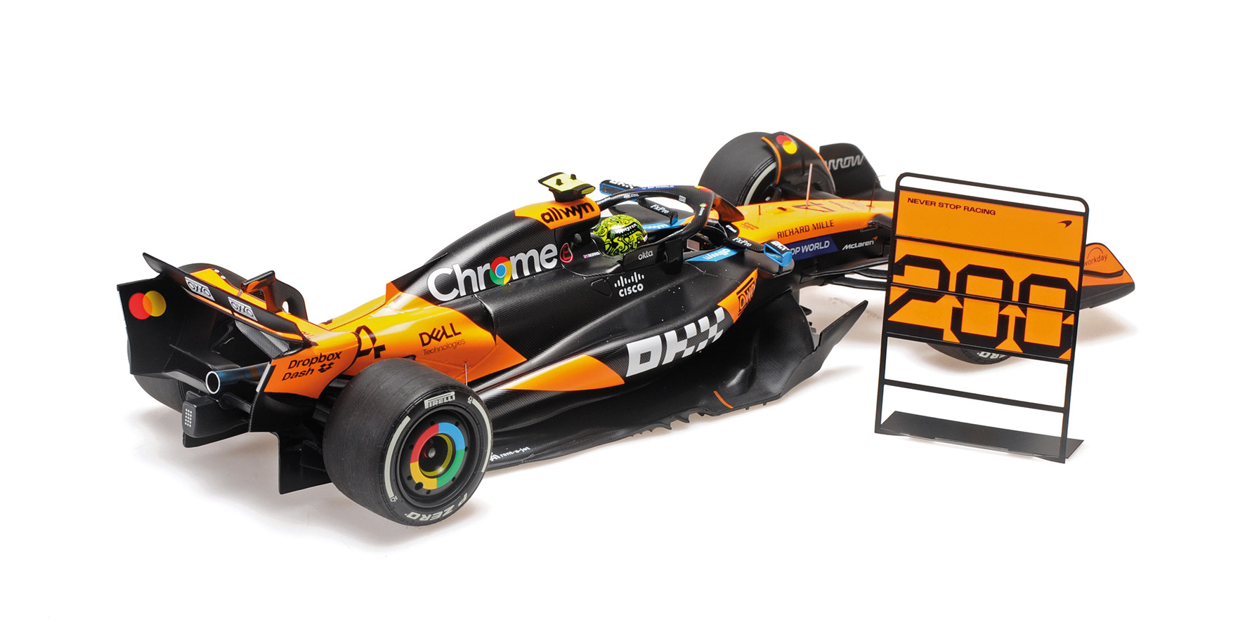 MCLAREN FORMULA 1 TEAM MCL39 - LANDO NORRIS - WINNER HUNGARIAN GP 2025
