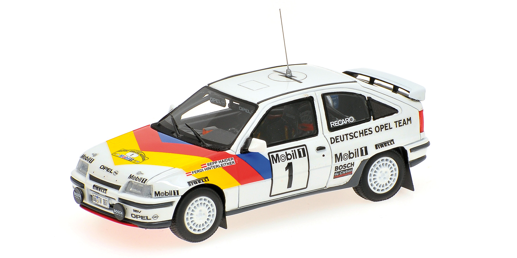 OPEL KADETT E GSI 16V - OPEL RALLYE - HINTERLEITNER/HAIDER - 1989