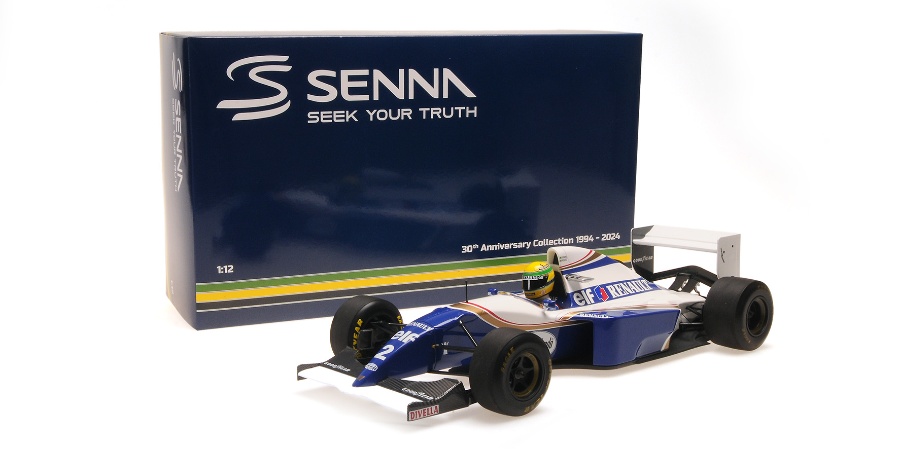 WILLIAMS RENAULT FW16 - AYRTON SENNA - SAN MARINO GP 1994 - DIRTY VERSION