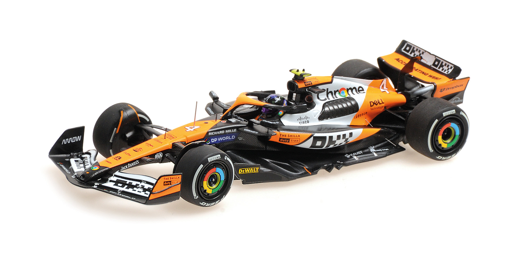 MCLAREN FORMULA 1 TEAM MCL38 - LANDO NORRIS - WINNER SINGAPORE GP  2024
