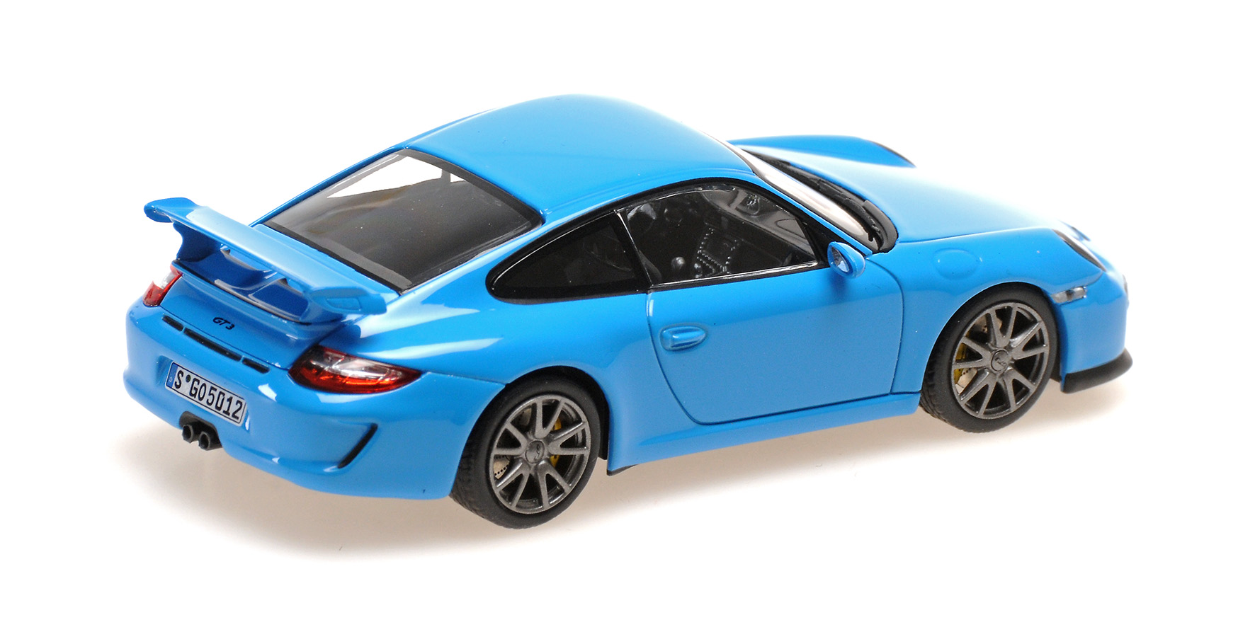 PORSCHE 911 GT3 - 2009 - BLUE - SPORT AUTO