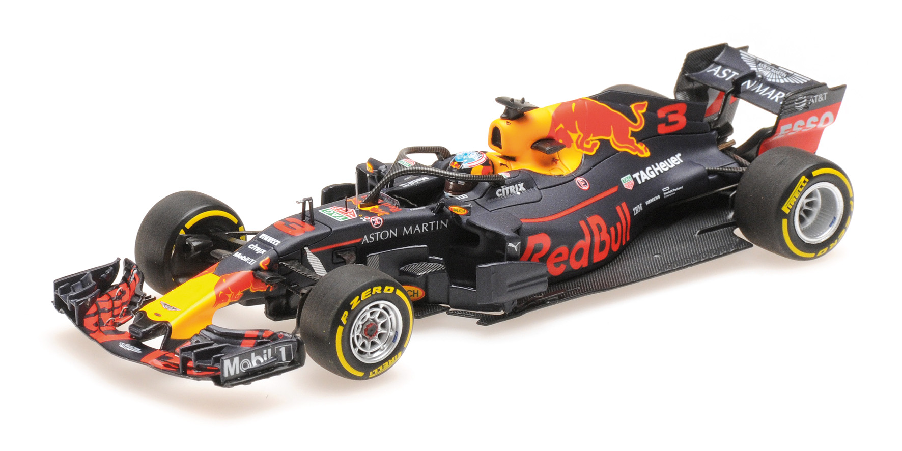 ASTON MARTIN RED BULL RACING - DANIEL RICCIARDO - SHOWCAR 2018