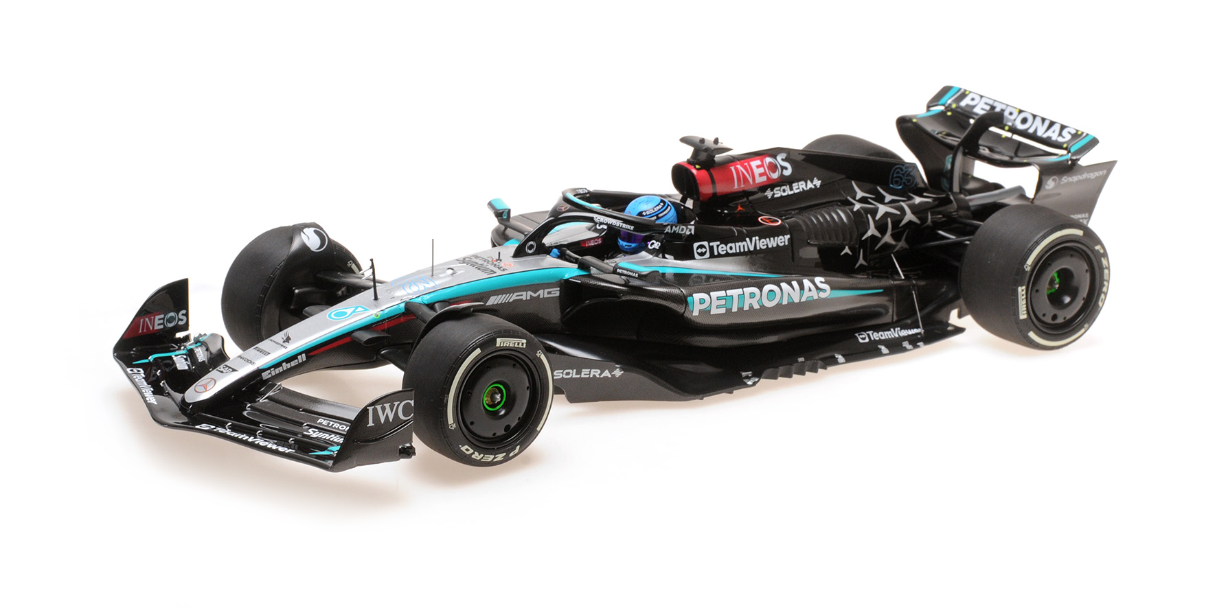 MERCEDES-AMG PETRONAS F1 TEAM F1 W15 E PERFORMANCE - G. RUSSELL - WINNER AUSTRIAN GP 2024