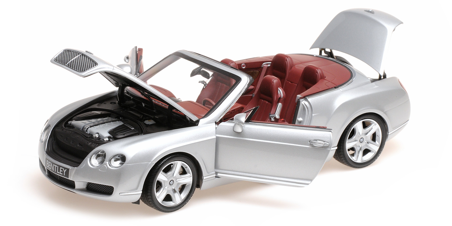 BENTLEY CONTINENTAL GTC - 2006 - SILVER