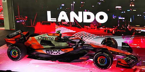 MCLAREN FORMULA 1 TEAM MCL38 - LANDO NORRIS - WINNER SINGAPORE GP 2024