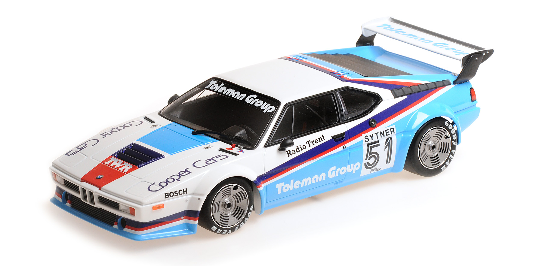 BMW M1 PROCAR - TOLEMAN GROUP MOTORSPORT - FRANK SYTNER - PROCAR SERIES 1979