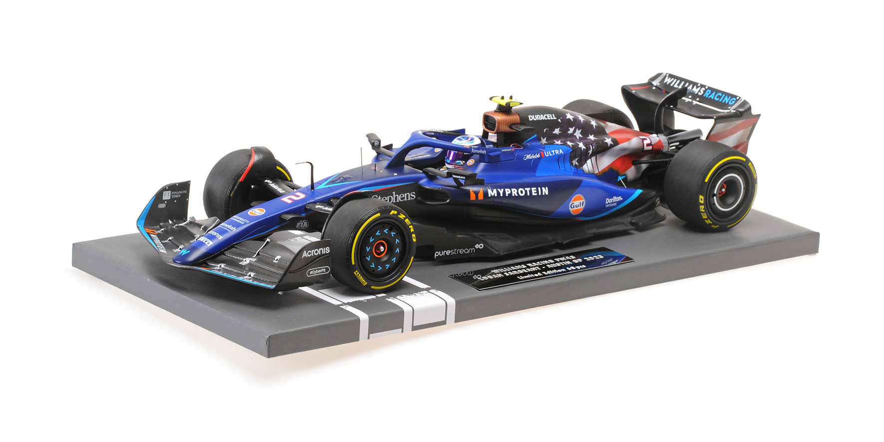 WILLIAMS RACING FW45 - LOGAN SARGEANT - AUSTIN GP 2023