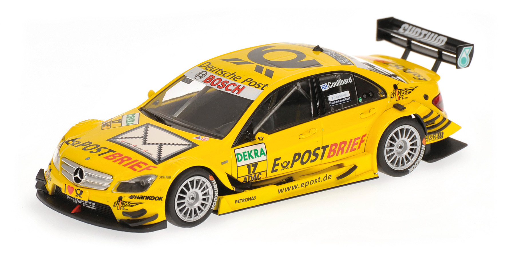 MERCEDES-BENZ C-CLASS - 'DEUTSCHE POST' - DAVID COULTHARD - DTM 2011