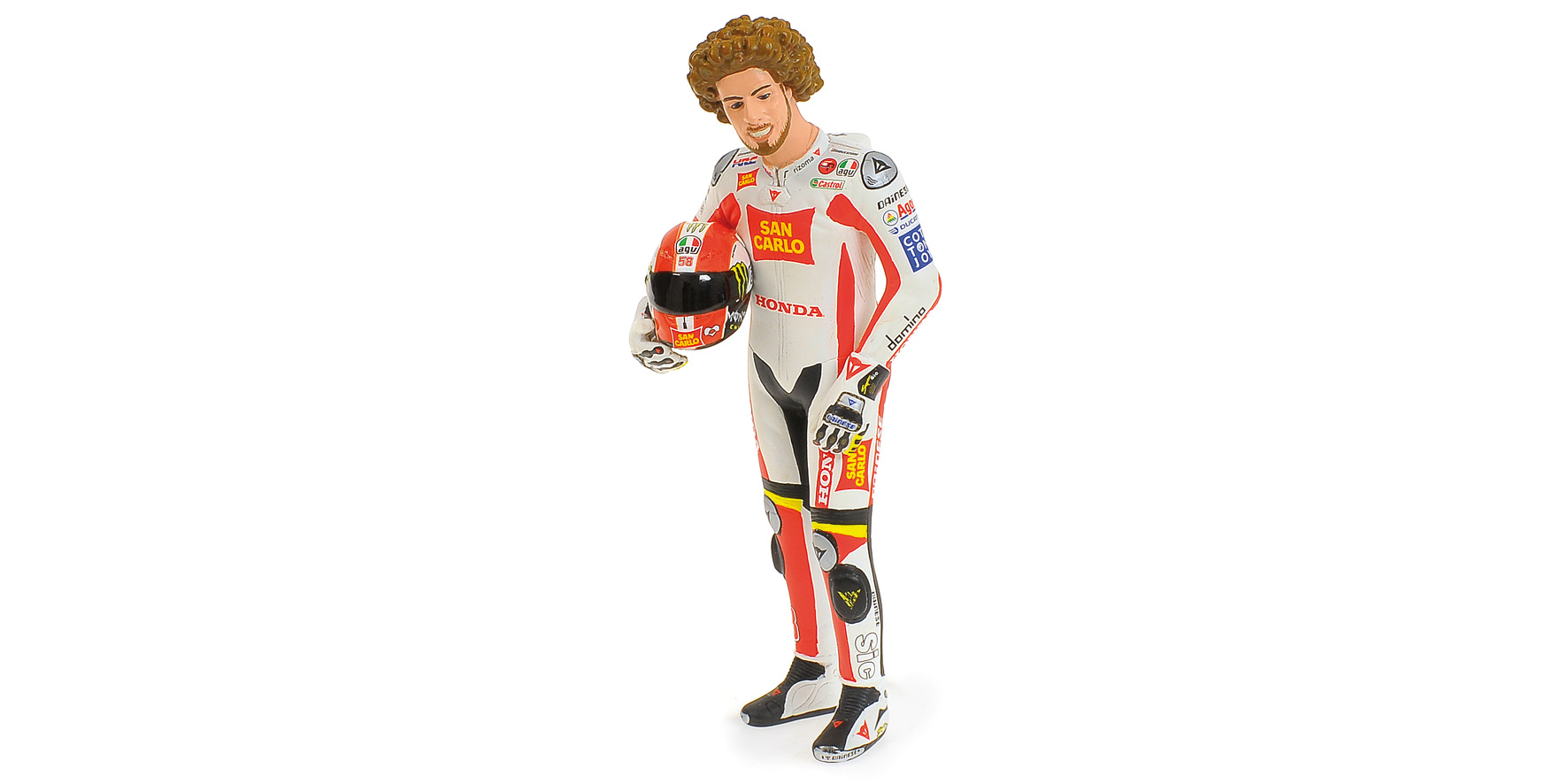 FIGURINE - MARCO SIMONCELLI - MOTOGP 2011 - 'POSING'