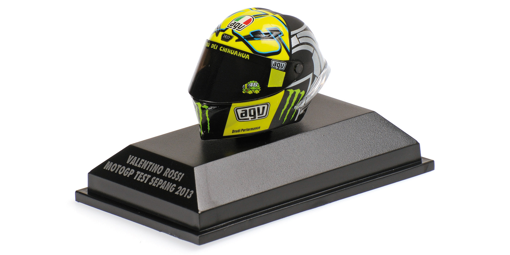 AGV HELMET - VALENTINO ROSSI - MOTOGP TEST SEPANG 2013