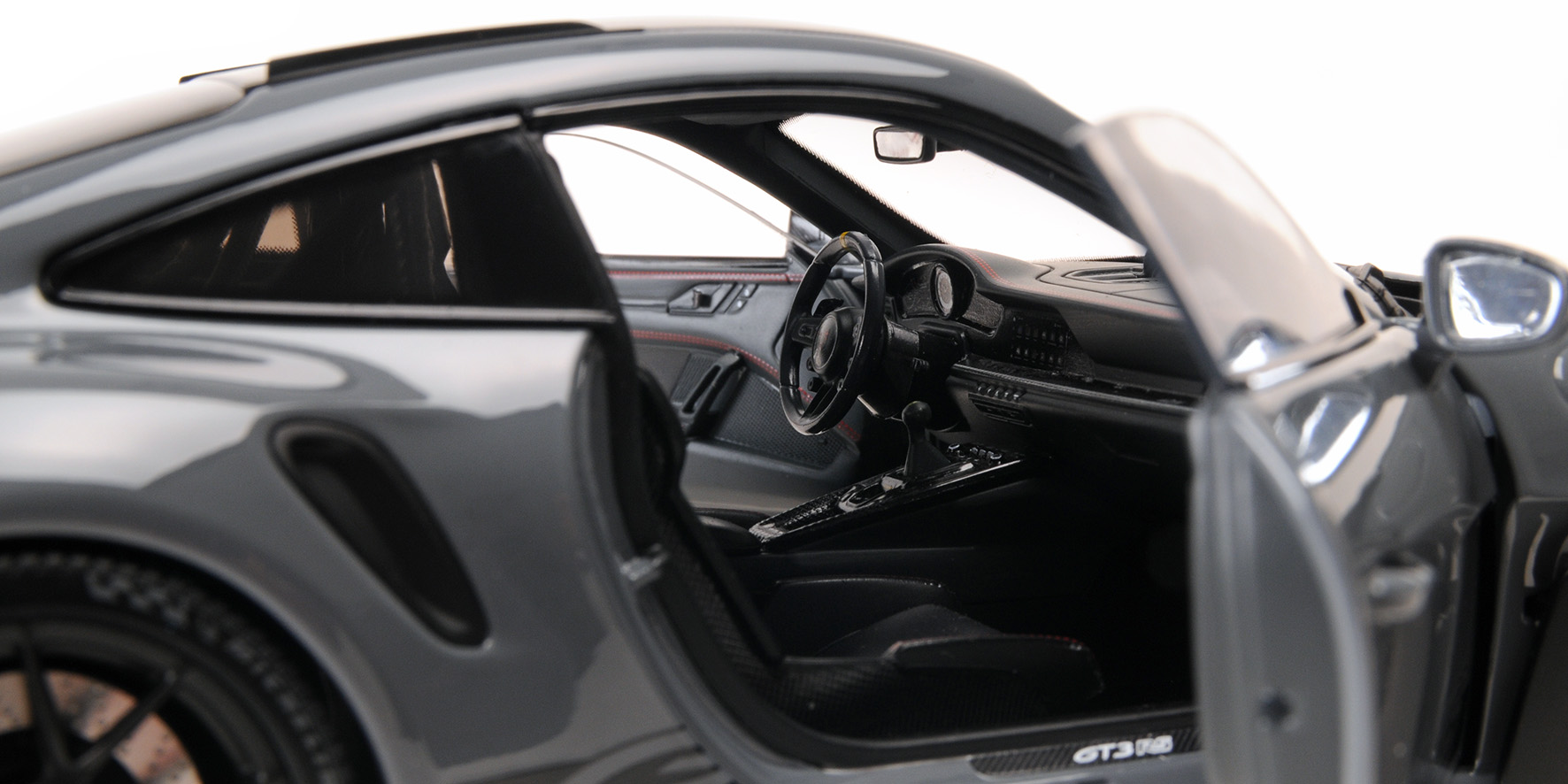 PORSCHE 911 (992) GT3 RS - 2024 - GREY W/WEISSACH PACKAGE W BLACK WHEELS