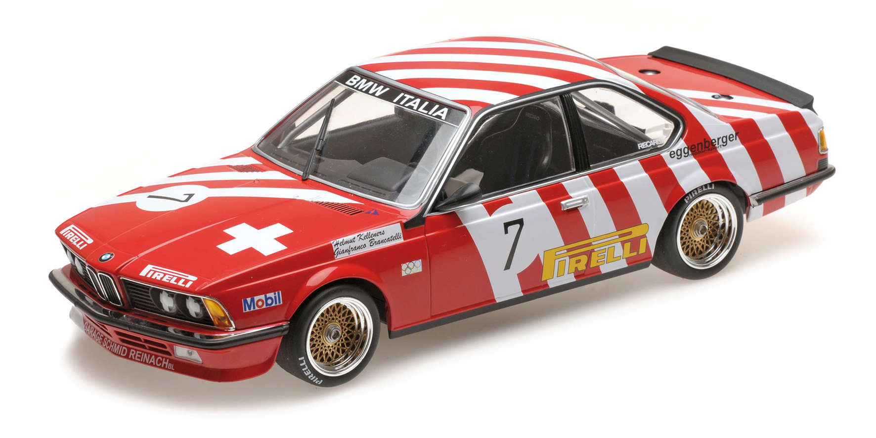 BMW 635 CSI - BMW ITALIA - BRANCATELLI/KELLENERS - GRAND PRIX BRNO 1984