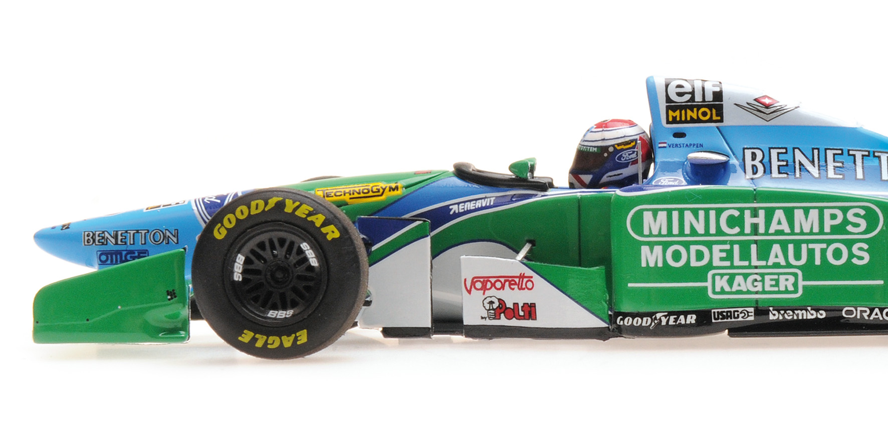BENETTON FORD B194 - JOS VERSTAPPEN - GERMAN GP 1994 - EXCLUSIVE FOR MINICHAMPS.DE