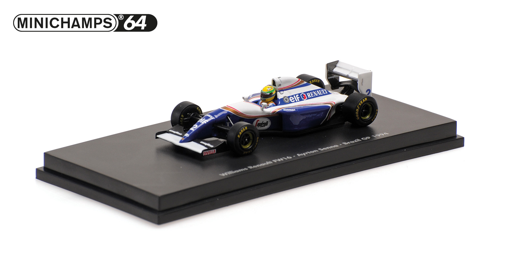 WILLIAMS RENAULT FW16 - AYRTON SENNA - BRAZIL GP 1994