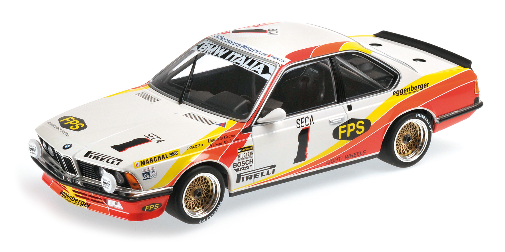 BMW 635 CSI - BMW ITALIA - GRANO / KELLENERS / CECOTTO - 24H SPA 1983