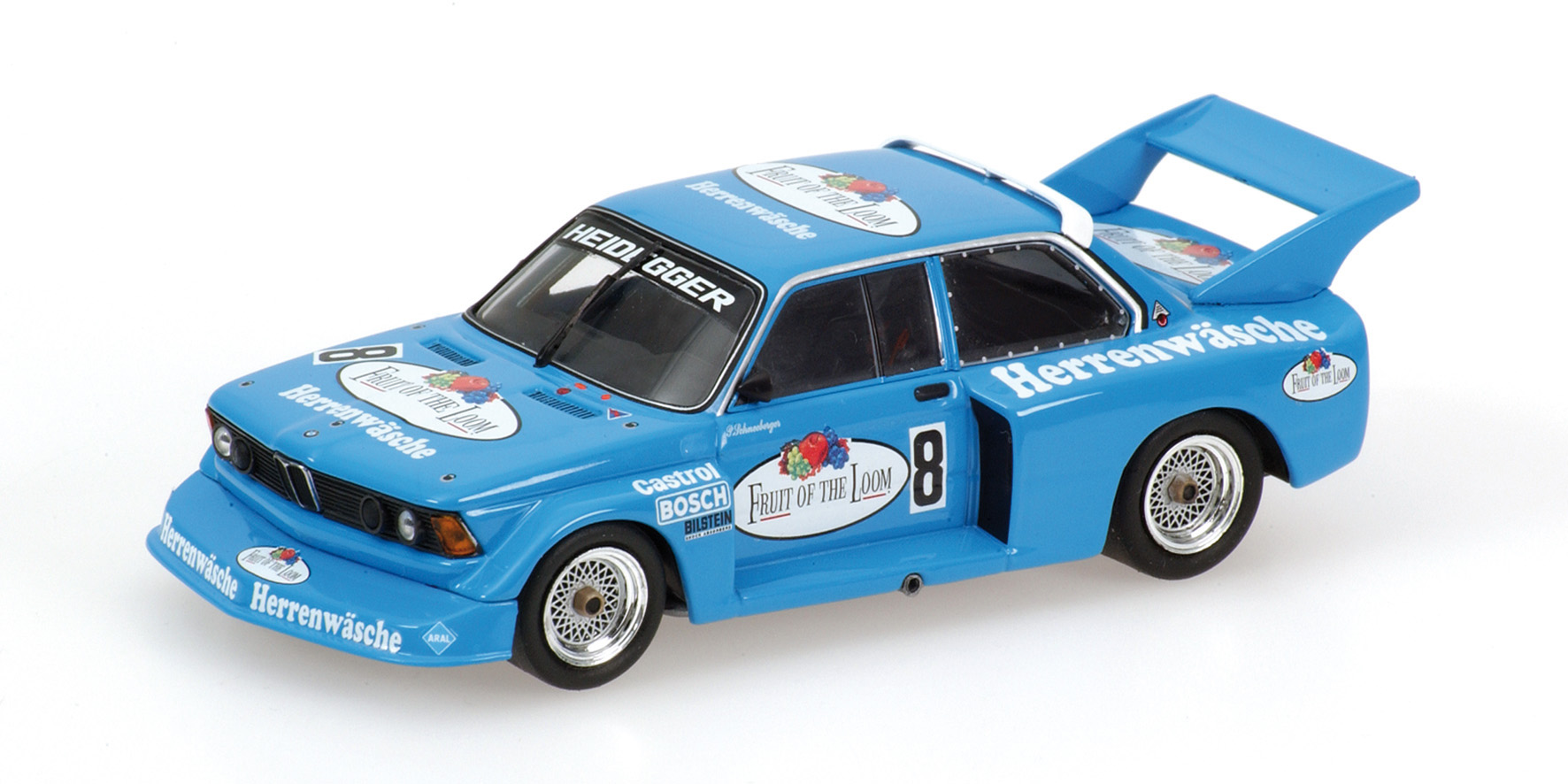 BMW 320I GR.5 - 'FRUIT OF THE LOOM' - PETER SCHNEEBERGER - DRM 1977