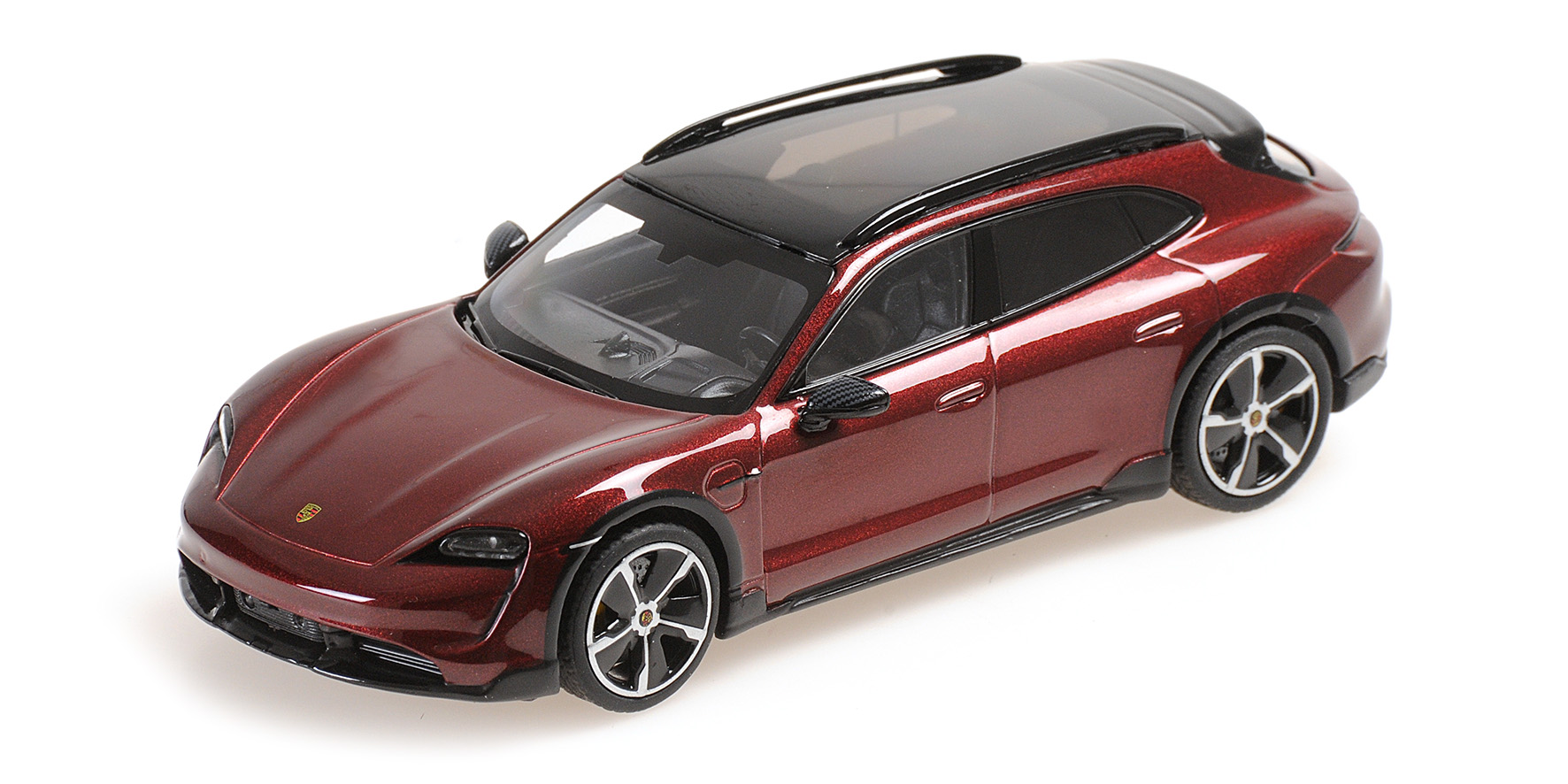 PORSCHE TAYCAN CROSS TURISMO TURBO S - 2021 - RED METALLIC