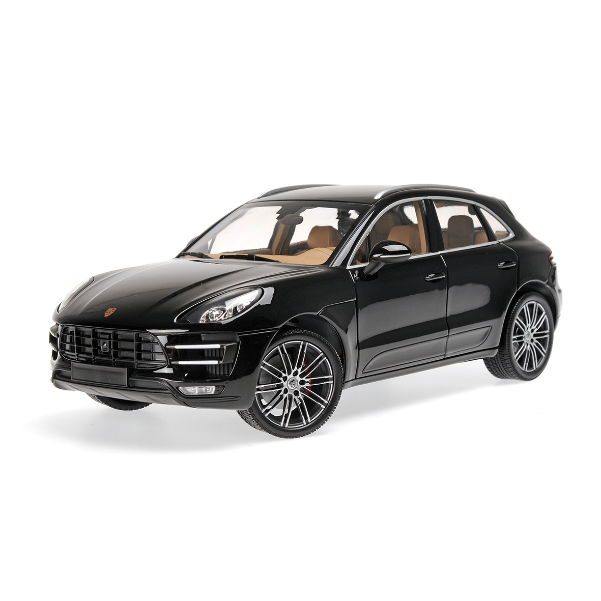 PORSCHE MACAN TURBO - 2013 - BLACK METALLIC